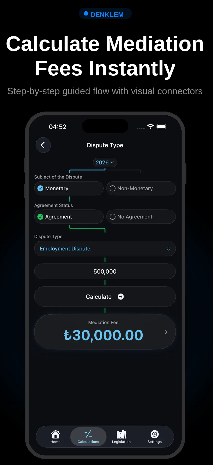 Anında Arabuluculuk Ücreti Hesaplama