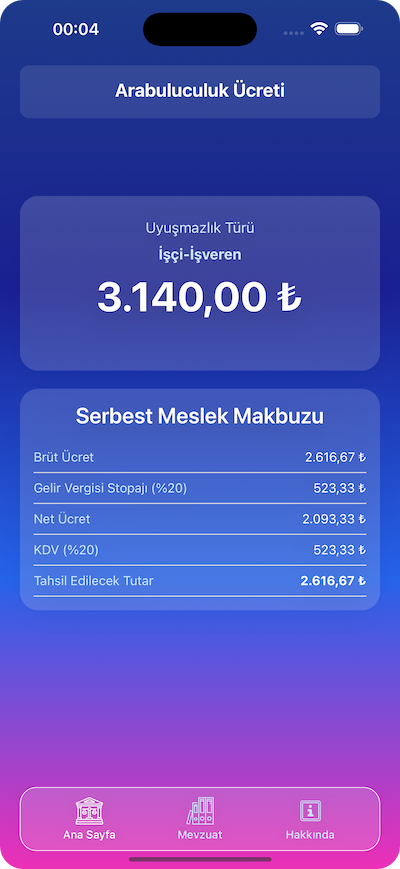 Sonuç Ekranı